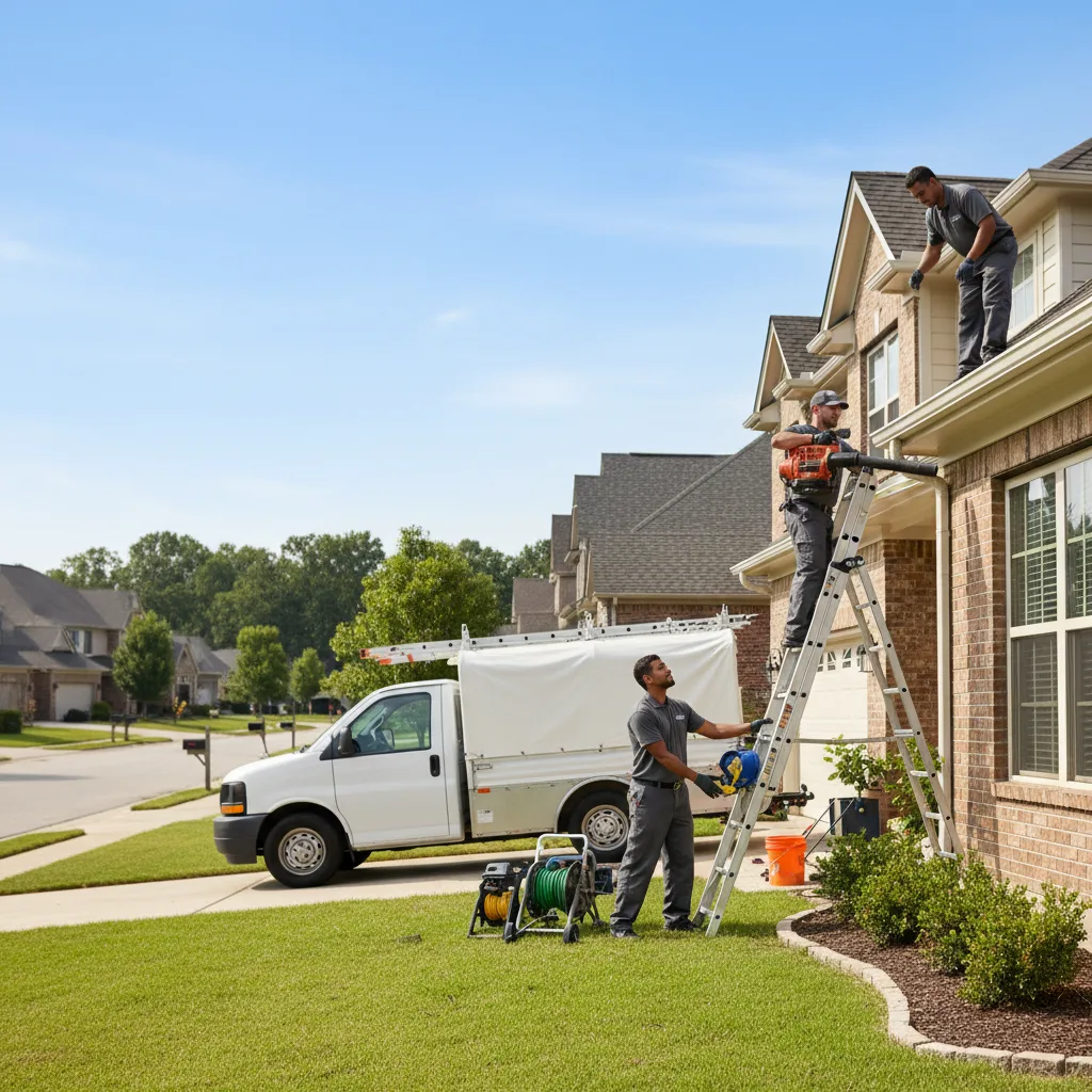 Home Gutter Service in Huntsville, TX near me